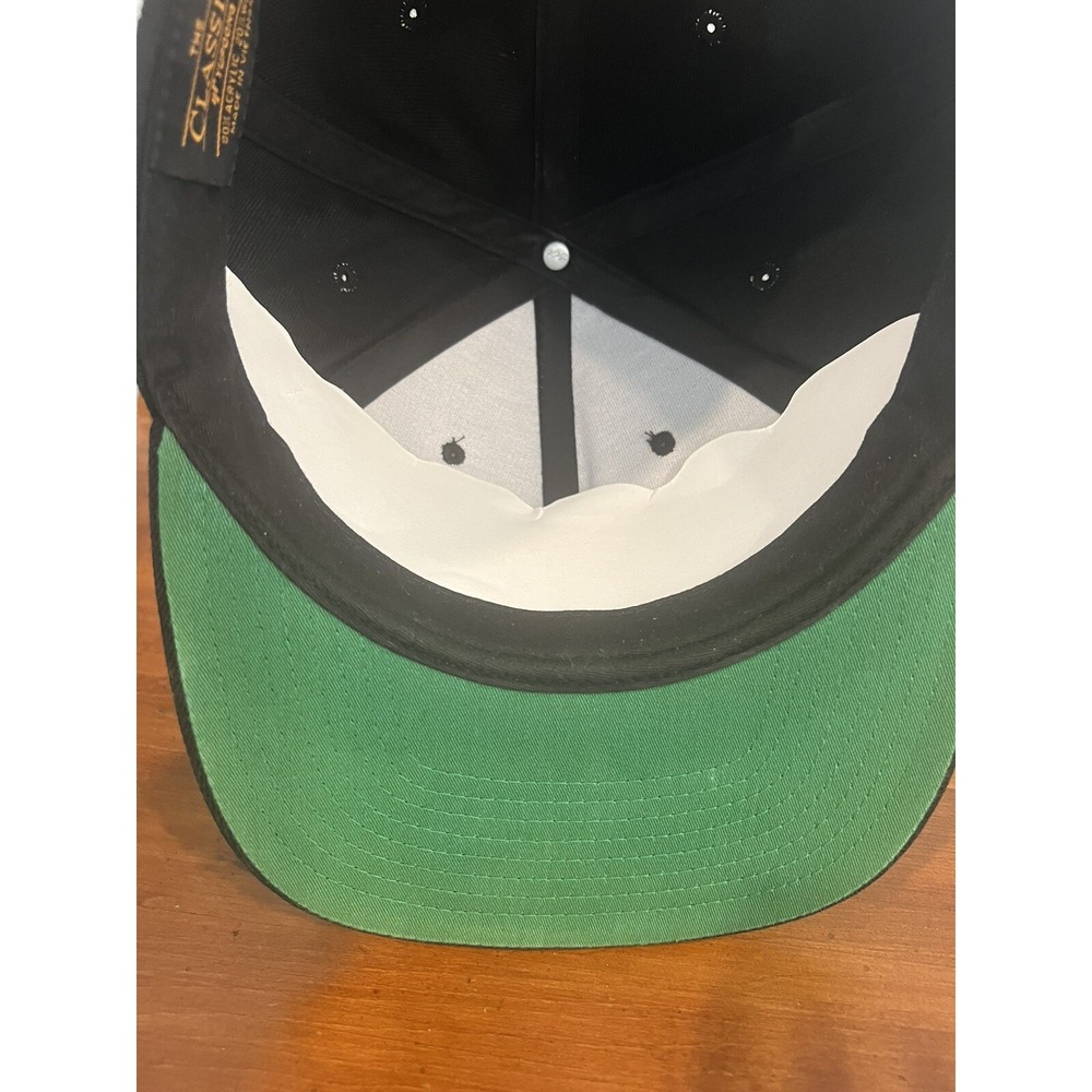 Vital 4U Energy Black Snapback Hat Structured Wool Cap Dad Hat - Picture 10 of 12